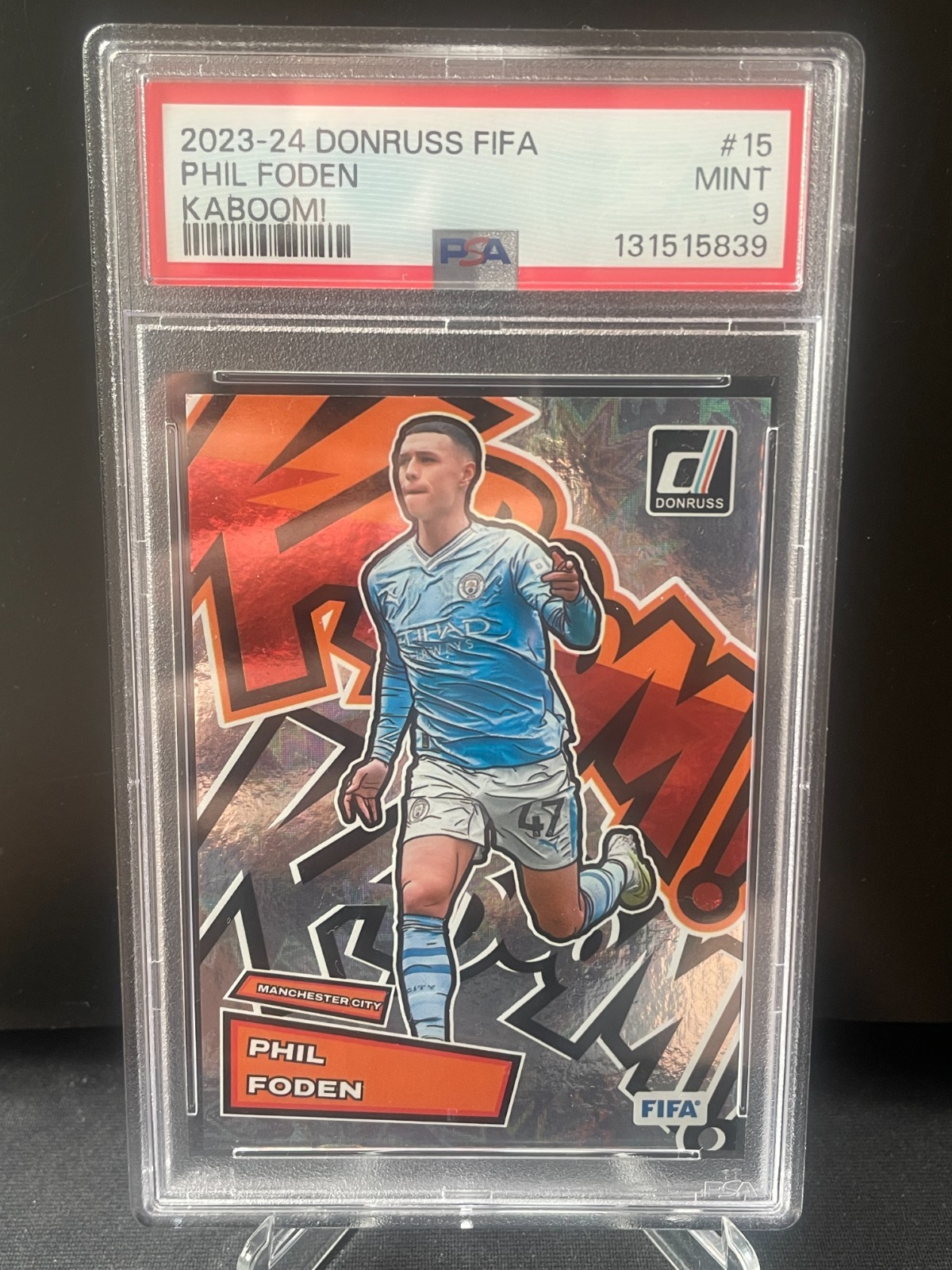 2023-24 Panini Donruss Fifa - Kaboom Phil Foden #15
