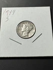 1944-S Mercury Dime - Real 90% Silver - Cool WWII Coin!