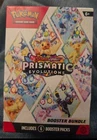 NEW: Pokémon TCG: Scarlet & Violet-Prismatic Evolutions Booster Bundle (6 Packs)