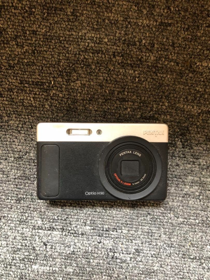 Pentax Optio H90 Compact Digital Camera 5x Optical Zoom Junk No