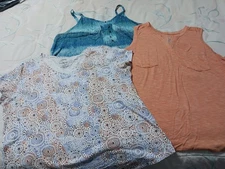 LOT OF THREE*SONOMA*Tops*Size XXL*See Pictures For Details.