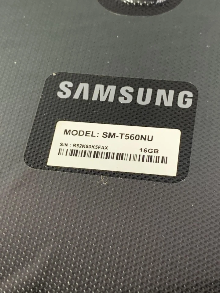 Samsung Galaxy Tab E SM-T560NU планшетов 9,6 «TFT дисплей 16GB серый - на запчасти - Изображение 3 из 3