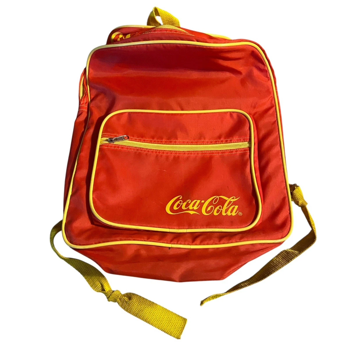 VINTAGE AUTHENTIC COCA~COLA BACK PACK MESSENGER DESIGN BAG!! COLLECTORS item The second drop from the Catalog x Coca-Cola® collaboration  main image 2