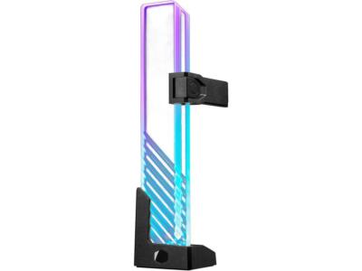 Cooler Master MasterAccessory ARGB GPU Support Bracket, Edge-Lit ARGB Tempered G