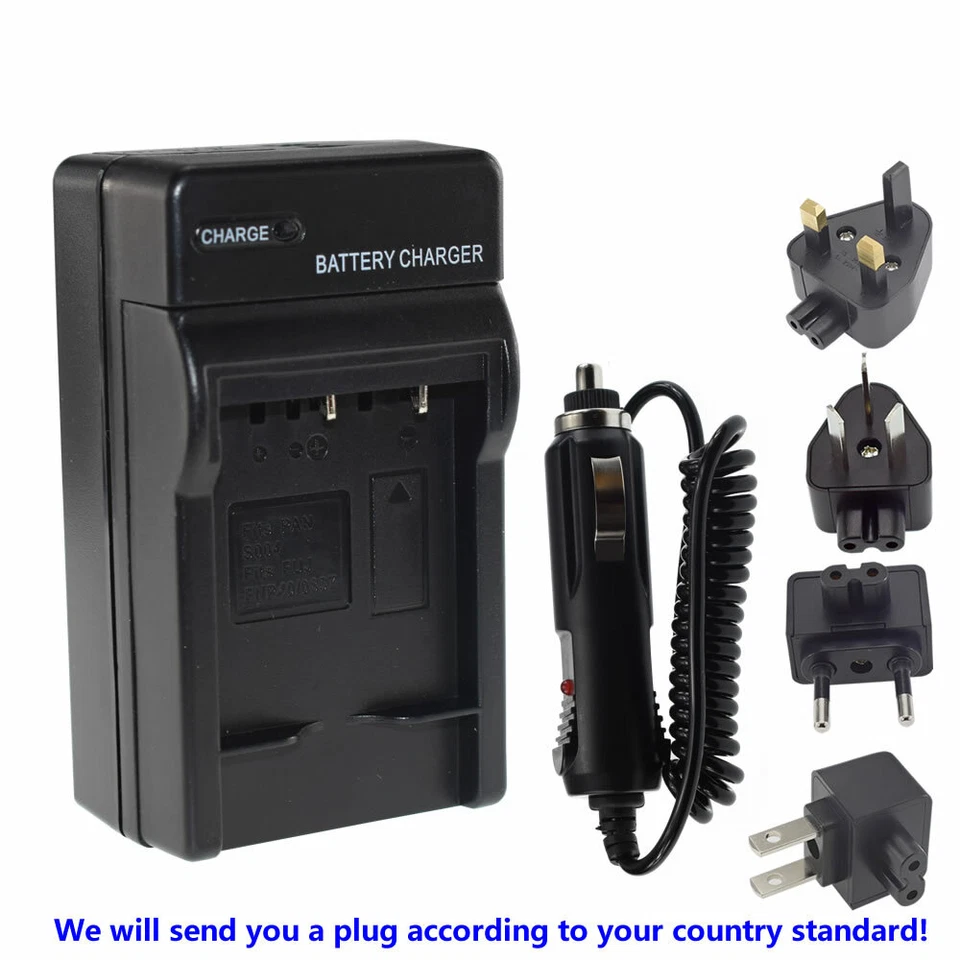 Cargador de batería de CA para Fujifilm NP-40 FNP40 FinePix F402 V10 J50 F811 F710 Z5fd Foto 4 de 4