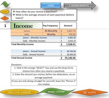 Step-by-step Personal Budget, Expense  Net Worth Track, DIY Financial Planning