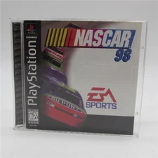 NASCAR 98 FOR PS1 BLACK LABEL COMPLETE TESTED MUST @@!!