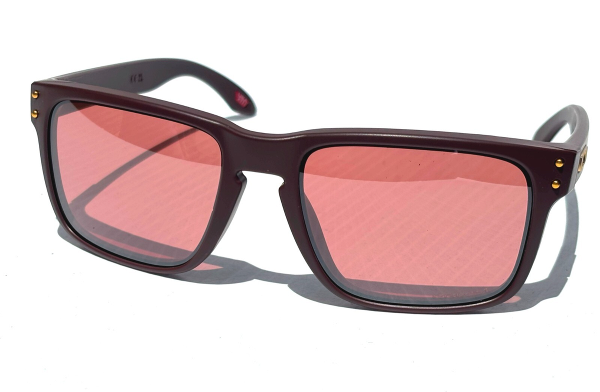 NEW Oakley HOLBROOK Matte Grenache PRIZM Dark Golf Lens Sunglass