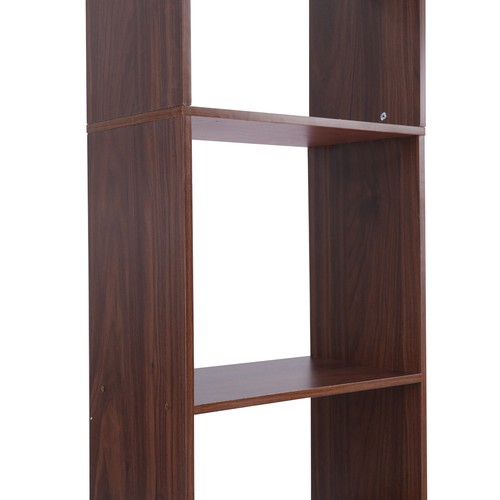 Bookcase Storage Organizer Bookshelf with Drawers Floor Standing Storage Rack - Picture 14 of 15