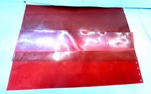 SCREENFLEX RED VINYL WELDING STRIP DOOR 2018-01 ( LOT OF 5)