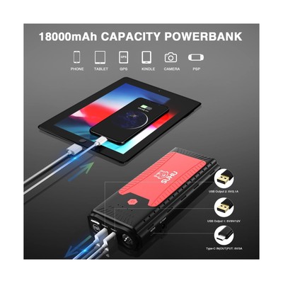 Suhu car best sale battery jump starter