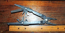 Vintage Gerber Multi-Tool Black stainless Pliers MP600 USA STAMPED