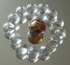 13 1 Quality Glass Marbles, Great for Playing, Collecting, or Decorating. AS SHO