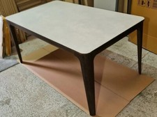 🚛🚚 Ebbe Gehl for John Lewis Mira Ceramic Top 6 Seater Dining Table, Dark Oak🚛