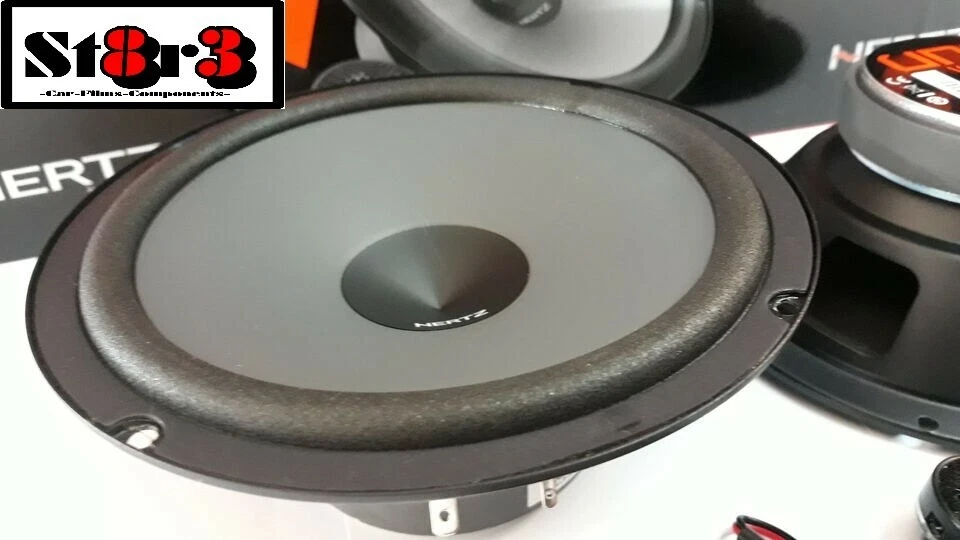 HERTZ K 165 Kit Casse Altoparlanti 2 Vie Woofer 16,5cm + Tweeter Serie UNO auto - Immagine 2 di 4