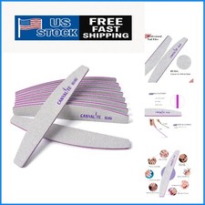 Durable Purple Emery Boards - 10-Pack 80 Grit Nail Files for Salon  Home