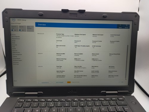 Dell Latitude 5430 Rugged I7 2TB 32GB TOUCH nVidia T500 £2000 ex VAT - Afbeelding 6 van 13