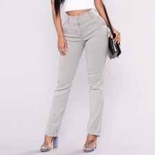 Fashion Nova Print Trouser Pants