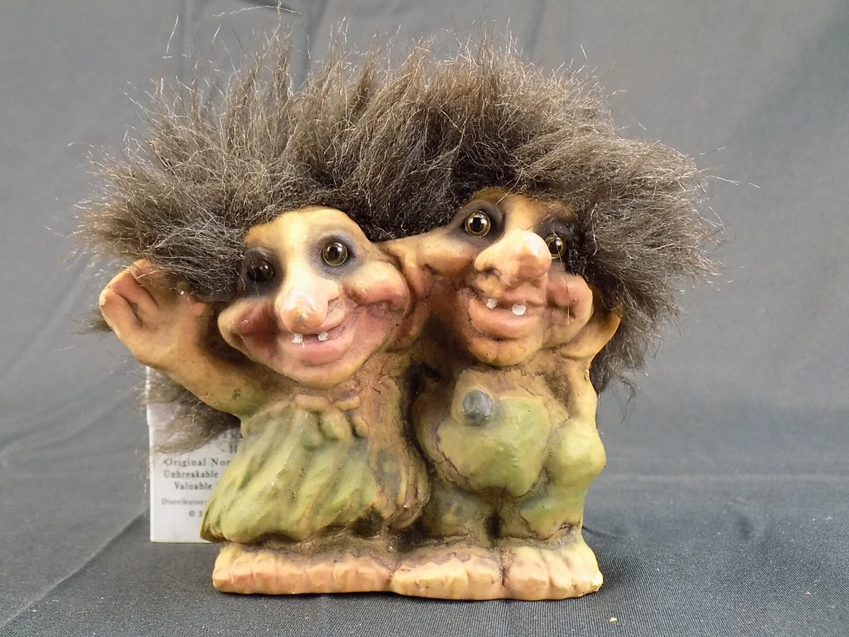 Nyform Ny Form 20 Troll Twins Boy Girl Couple Unbreakable Handmade Norwegian