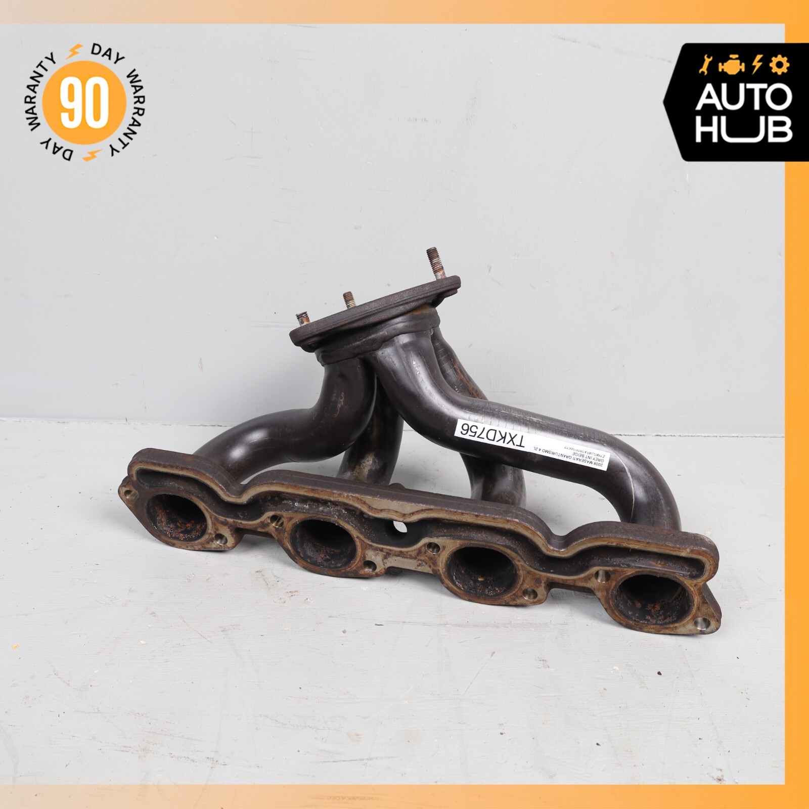 04-19 Maserati GranTurismo Quattroporte Exhaust Manifold Right Side OEM