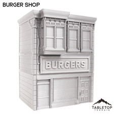 Burger Restaurant - Marvel Crisis Protocol Building - Tabletop Terrain MCP