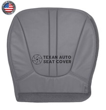 2000-2002 Ford Expedition Eddie Bauer Passenger Bottom Leather Seat Cover Gray