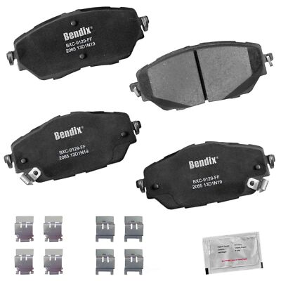 Disc Brake Pad Set-Priority One Ceramic BPR Bendix fits 18-22 Toyota C-HR