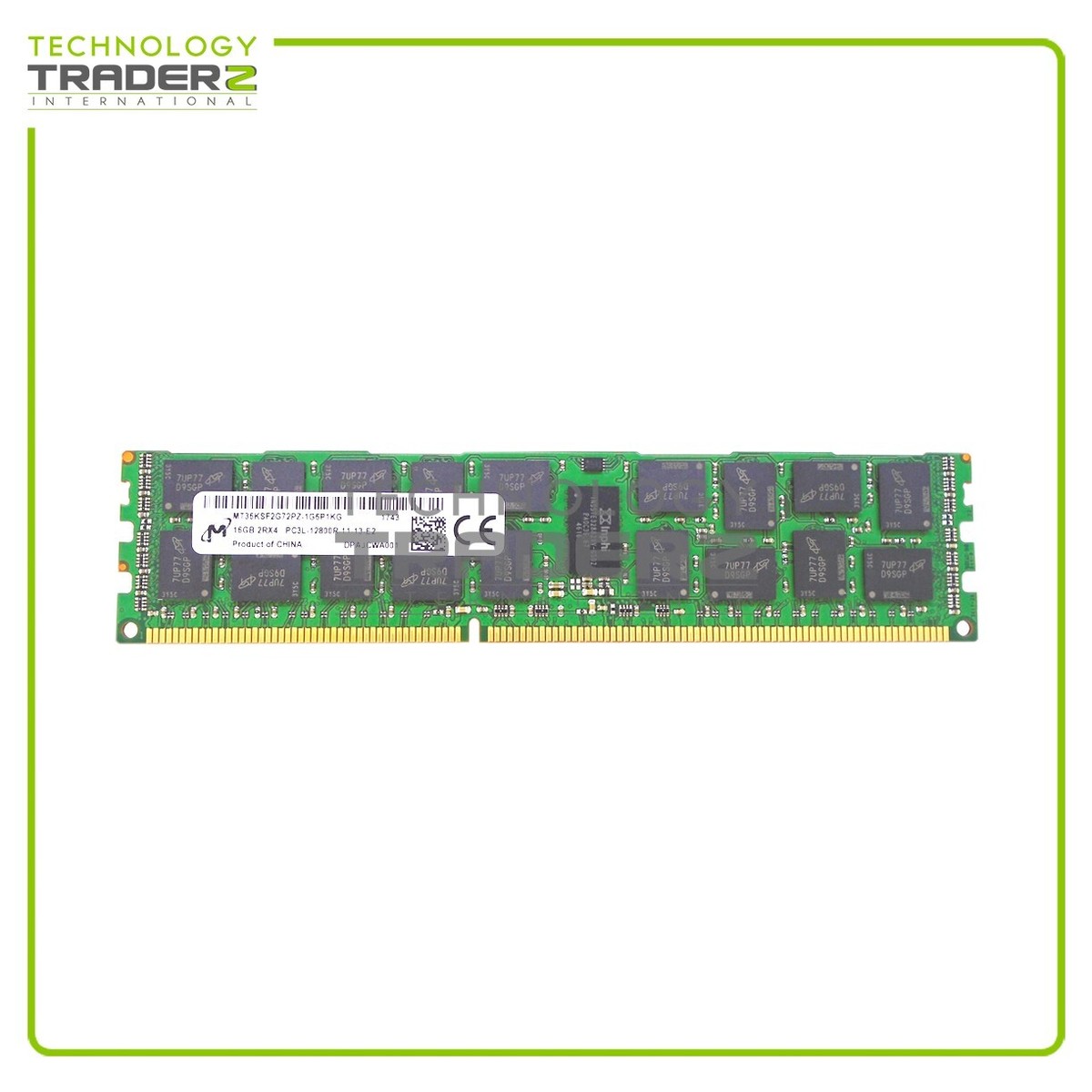 MT36KSF2G72PZ-1G6 Micron 16GB PC3-12800 DDR3-1600MHz ECC REG Dual