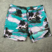 Billabong Recycler Sundays Layback Surf Swim Trunks Mens Size 2XL