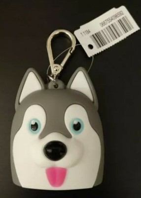 Bath & Body Works Husky Dog Pocket *Bac Holder New with Tags