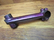 VINTAGE GT 1" x 130 x 25.4 STEEL FLIP FLOP QUILL STEM - PURPLE
