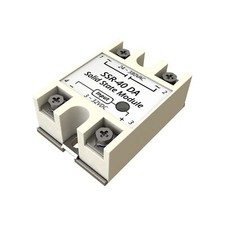 SSR-40DA Solid State Relay Single Phase 40A DC to AC Input 3-32V DC Relay