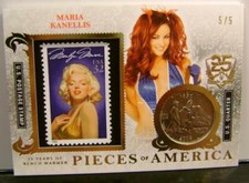MARIA KANELLIS STAMP /5 PIECES OF AMERICA BENCHWARMER 25 YEARS SERIES 2 2019