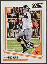 2018 Panini Score #353 Mason Rudolph Rookie RC Pittsburgh Steelers