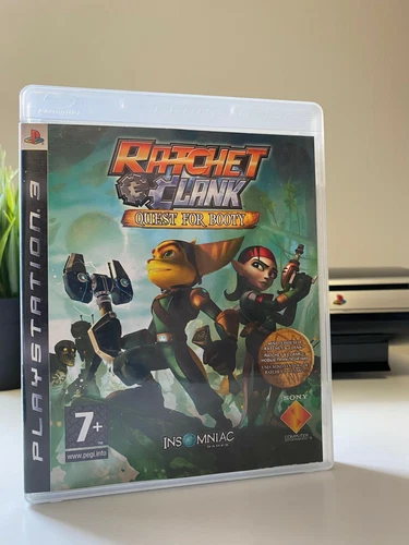 Ratchet & Clank: Quest For Booty (Sony PlayStation 3, 2008) COMPLETE IN BOX