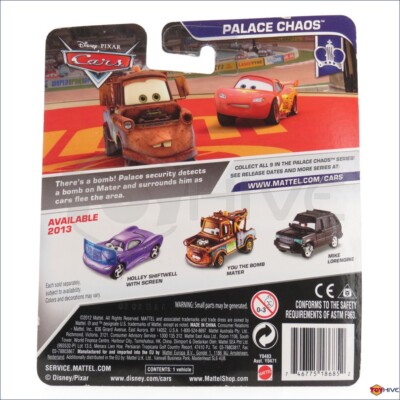 Disney Pixar Cars 2 Mike Lorengine from the Palace Chaos 