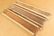 Vintage Decoration Weaving Loom Primitive Antique Wooden Reeds Farmhouse 19th