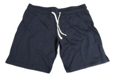 NEW Womens Size M Medium Draw String Comfy Blue Shorts