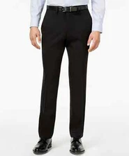 Kenneth Cole Reaction pants Not Hemed suit Separate Black 35