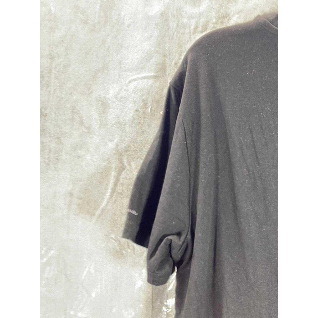 EDDIE BAUER Men's Black Solid Basic Crewneck Shor… - image 4