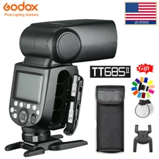 US Godox TT685II-S 2.4G TTL HSS 1/8000S Camera Speedlite Flash Light For Sony