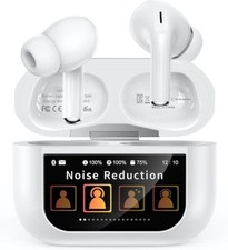 Earbuds Headphones Wireless Earphones Bluetooth 5.4 Touch Screen ENC ANC
