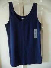 Must Have! Old Navy Rib Knit Navy Blue Tank Top Cami S M L XL XXL U Choose Size!