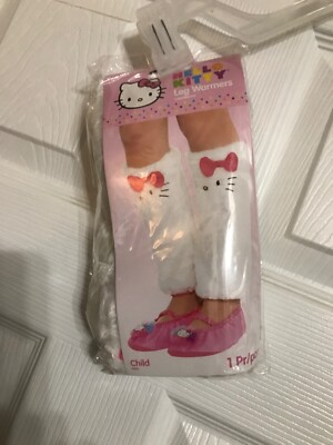 Hello Kitty Child s Leg Warmers 1 Pair Brand New Halloween/Dress Up/Costume