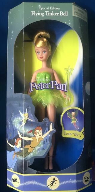 flying tinkerbell doll