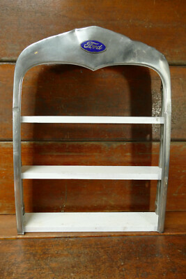 Vintage 1930s Ford Model A Grill Shell Radiator Surround - Wall Shelf
