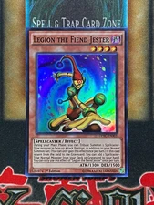 Yugioh Legion The Fiend Jester DPBC-EN003 Super Rare 1st Ed NM