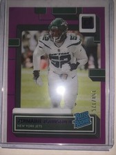 2022 Donruss Clearly Football - RC Jermaine Johnson II Purple Rated Rookie  /175