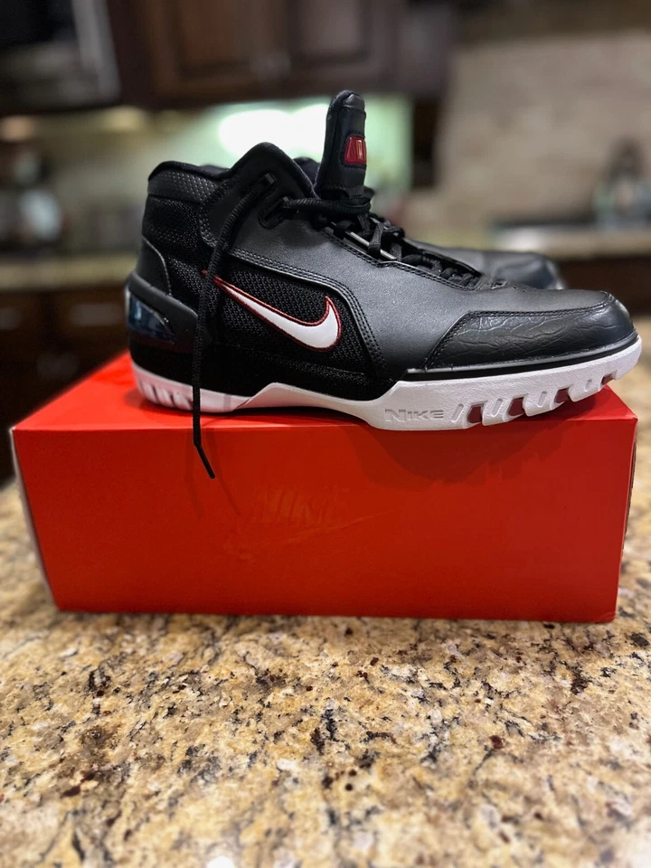 NIB! Nike Air Zoom Generation QS Retro Men's 10 Lebron King's Rook AJ4204-001 - Image 4 of 4