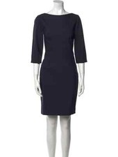 STELLA MCCARTNEY Bateau Neckline Mini in Navy  SZ IT40 US4